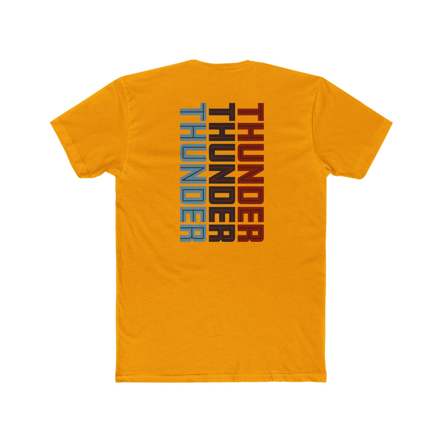Hekili Thunder Tee | Unisex Graphic T-Shirt | Back Print Thunder Design | Soft Cotton Blend