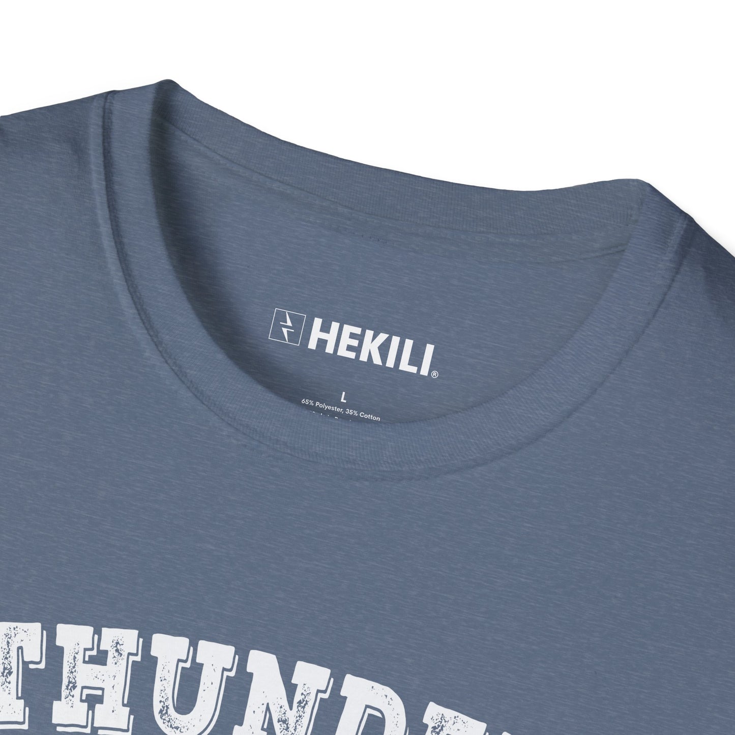 Thunder Thigh School T-Shirt | Funny Workout Tee | Leg Day Gym Shirt | Soft Ring-Spun Cotton Unisex Fit