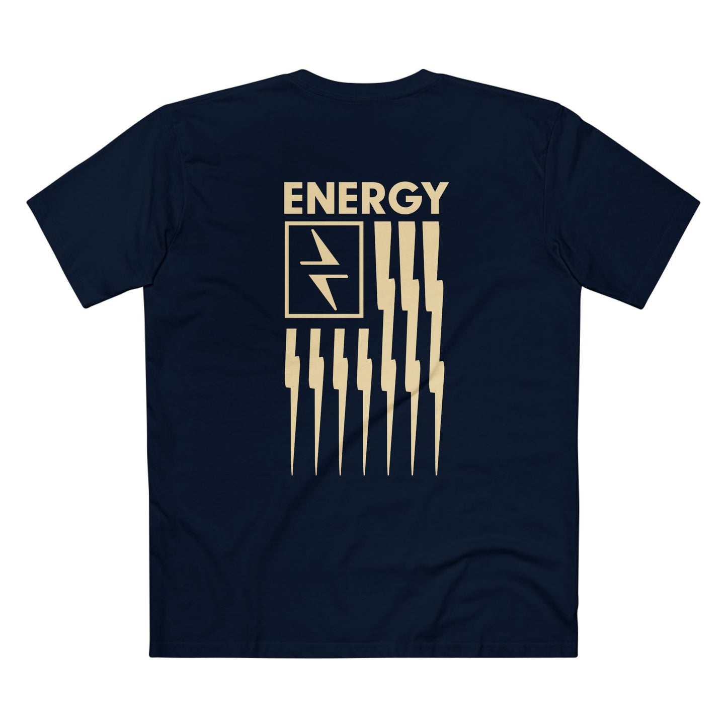 Hekili Thunder Energy T-Shirt | Lightning Flag Design | Men’s & Unisex Cotton Tee