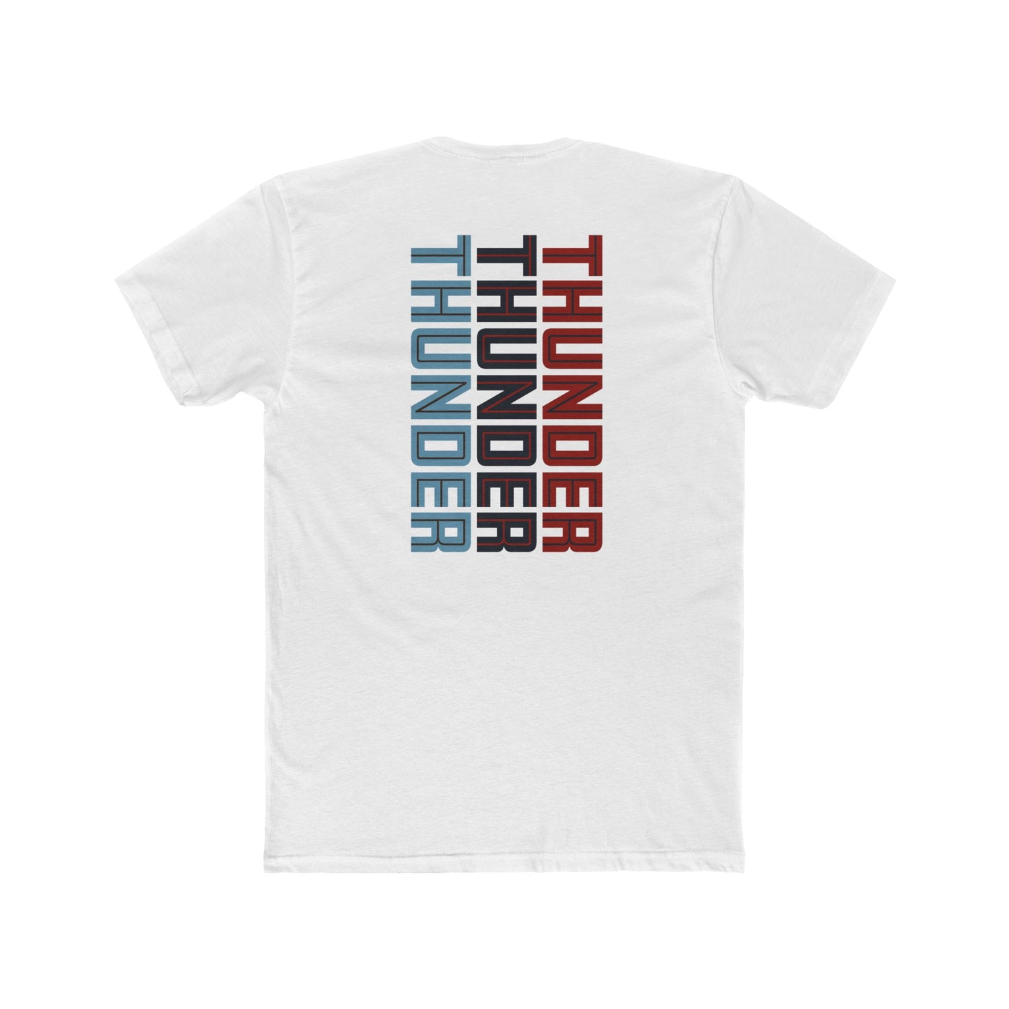 Hekili Thunder Tee | Unisex Graphic T-Shirt | Back Print Thunder Design | Soft Cotton Blend