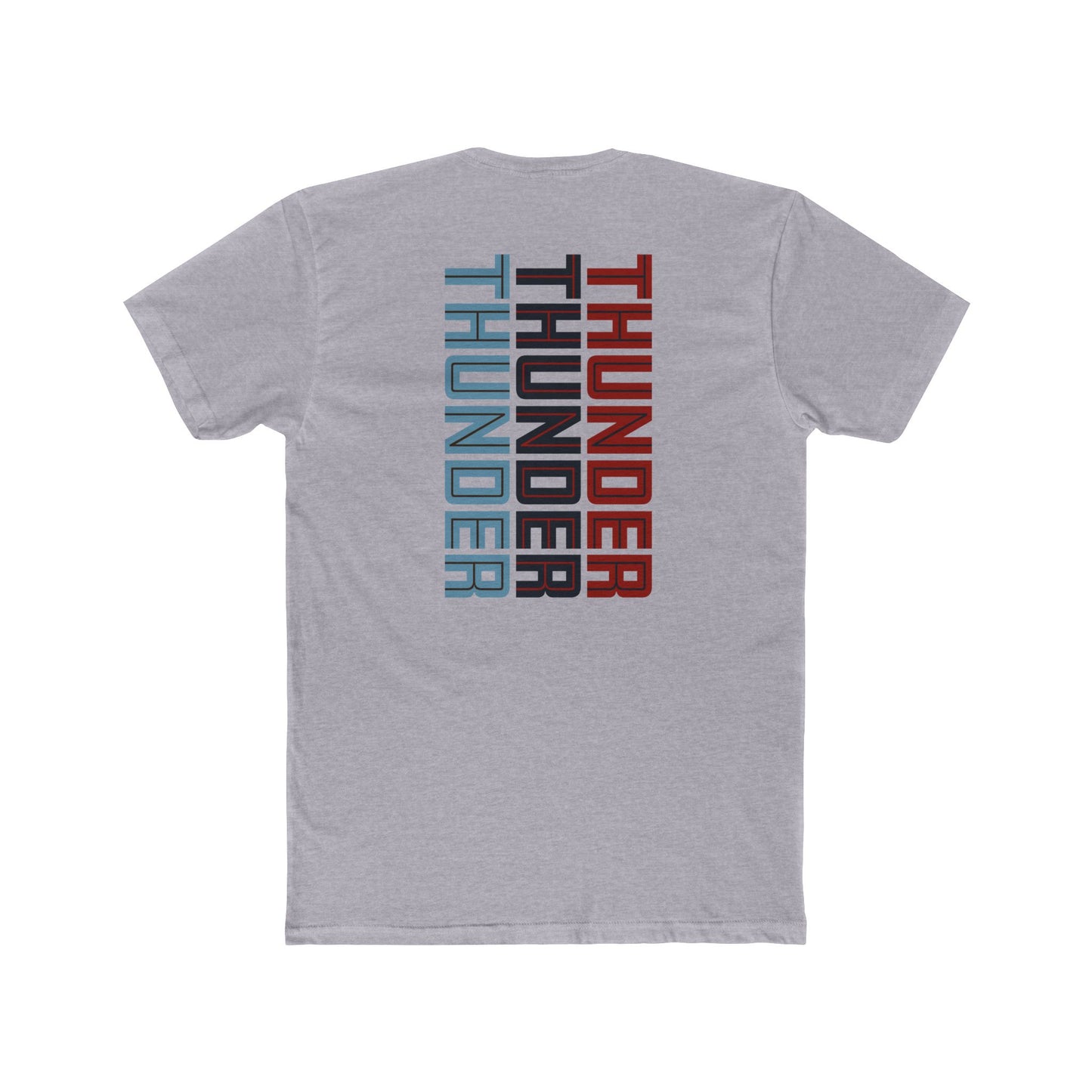 Hekili Thunder Tee | Unisex Graphic T-Shirt | Back Print Thunder Design | Soft Cotton Blend