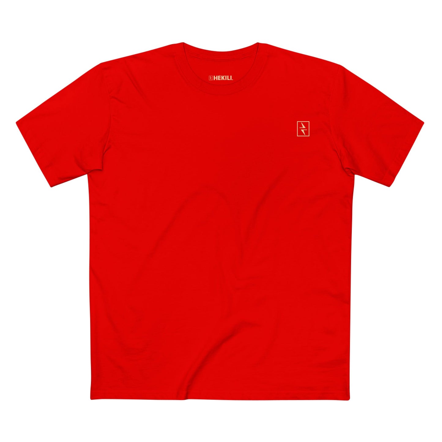 Hekili Thunder Energy T-Shirt | Lightning Flag Design | Men’s & Unisex Cotton Tee