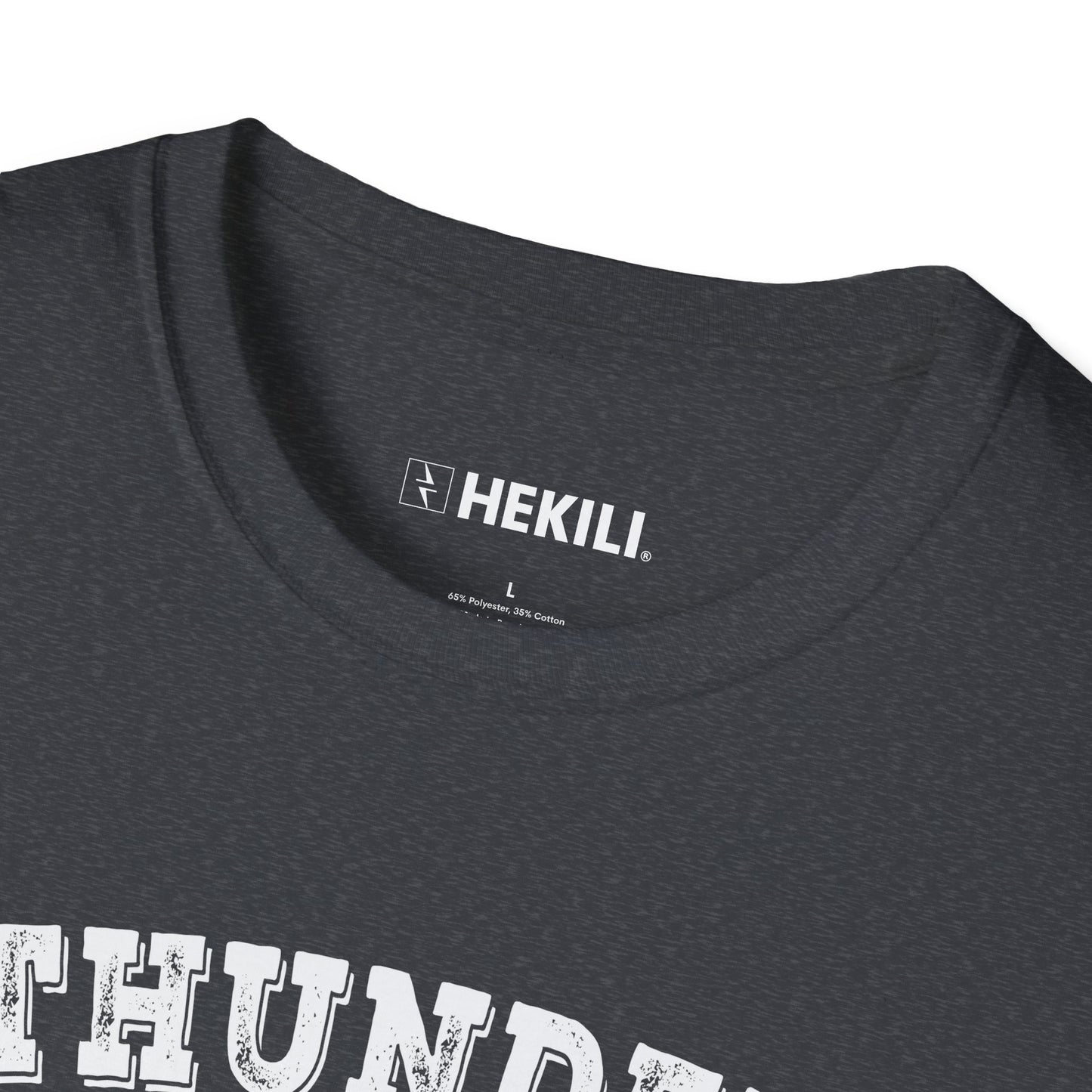 Thunder Thigh School T-Shirt | Funny Workout Tee | Leg Day Gym Shirt | Soft Ring-Spun Cotton Unisex Fit