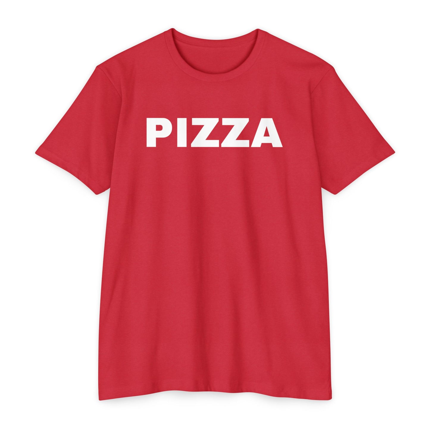 Pizza Lover's Unisex Tee, Foodie Graphic Shirt, Pizza T-Shirt, Cotton-Poly Blend