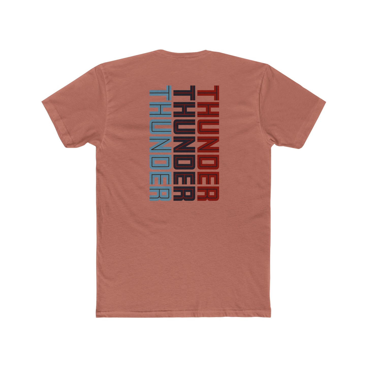 Hekili Thunder Tee | Unisex Graphic T-Shirt | Back Print Thunder Design | Soft Cotton Blend