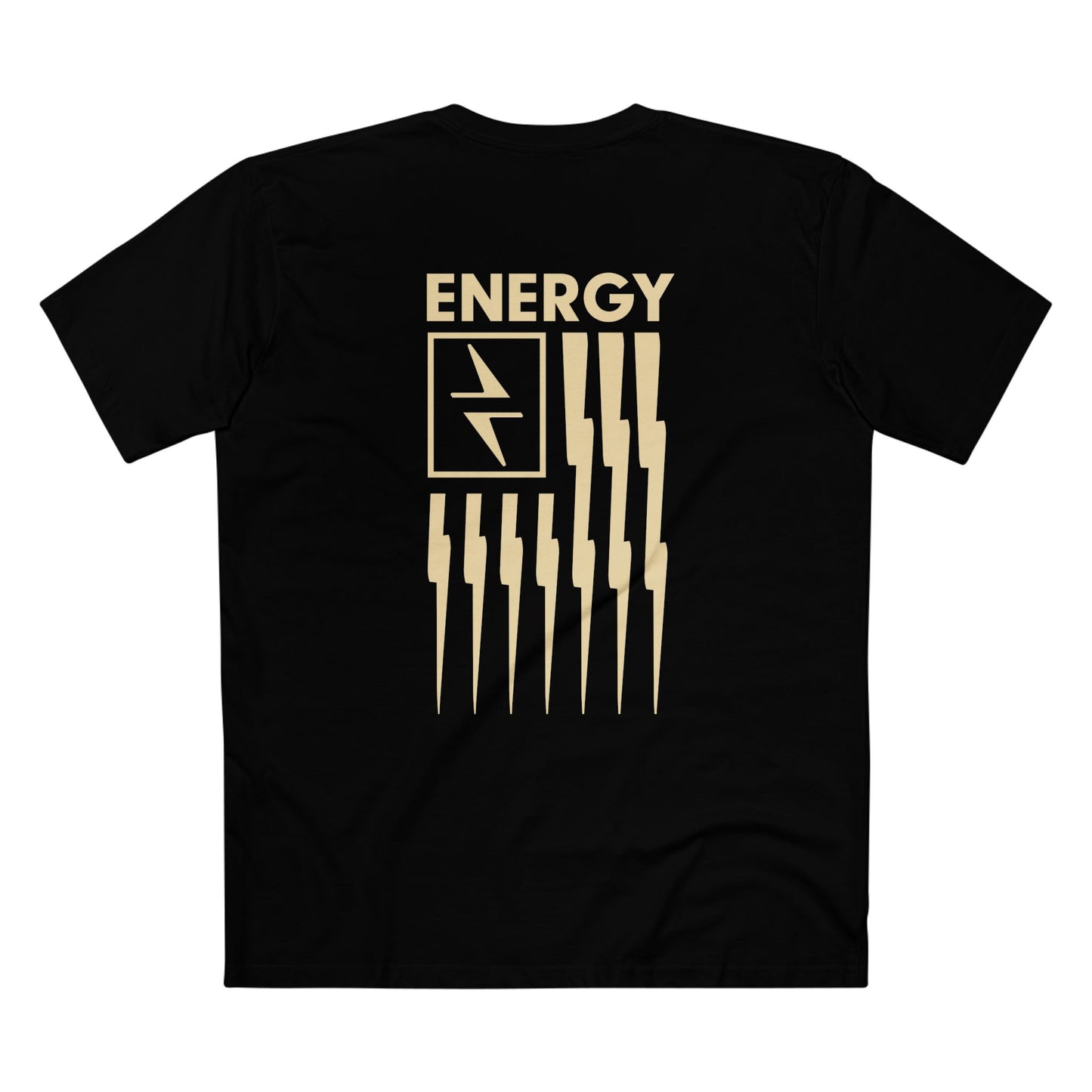 Hekili Thunder Energy T-Shirt | Lightning Flag Design | Men’s & Unisex Cotton Tee