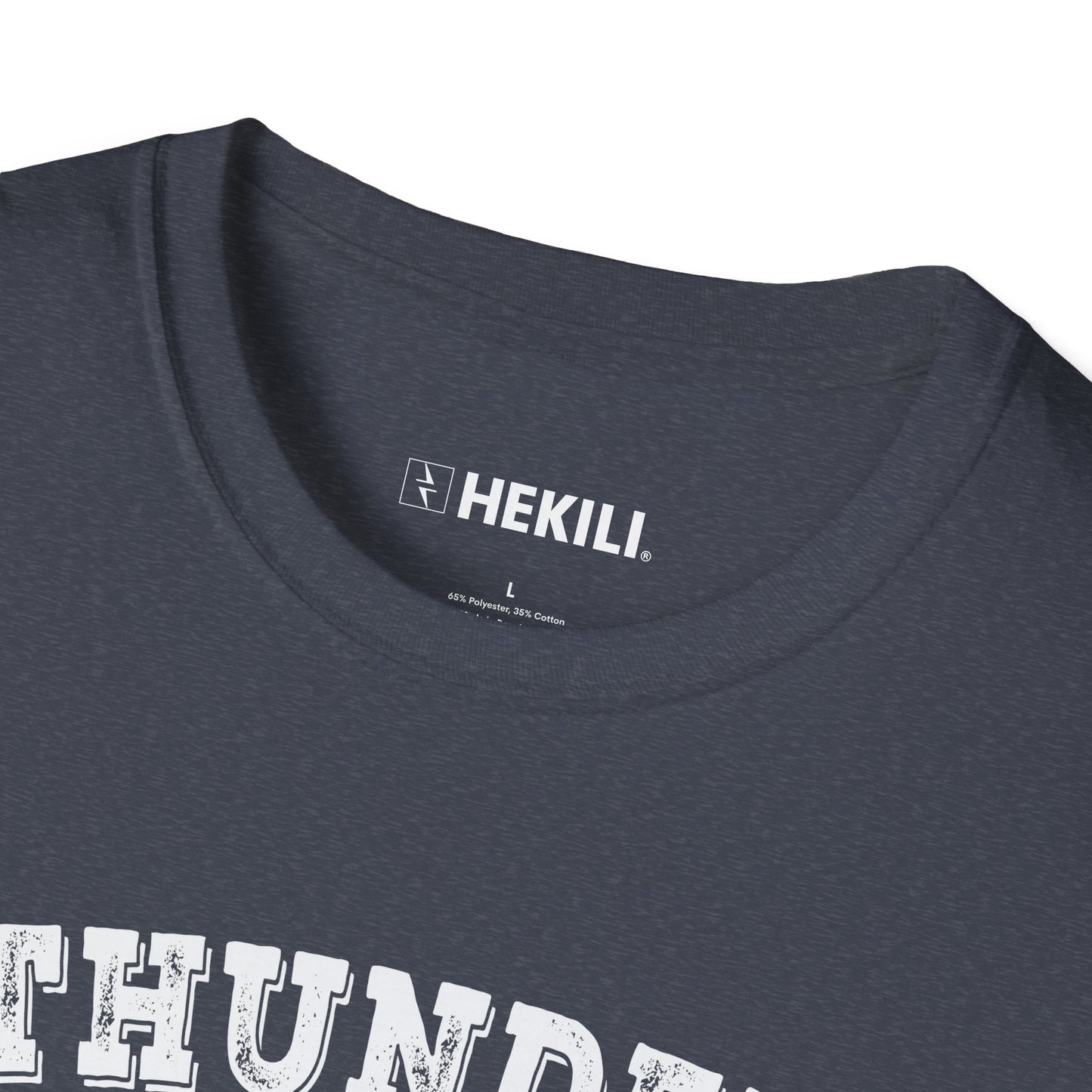 Thunder Thigh School T-Shirt | Funny Workout Tee | Leg Day Gym Shirt | Soft Ring-Spun Cotton Unisex Fit