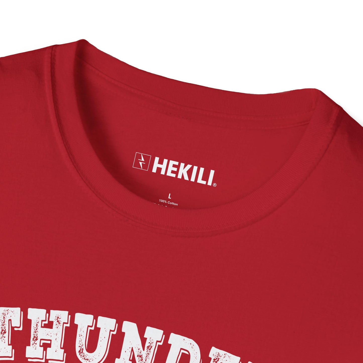Thunder Thigh School T-Shirt | Funny Workout Tee | Leg Day Gym Shirt | Soft Ring-Spun Cotton Unisex Fit