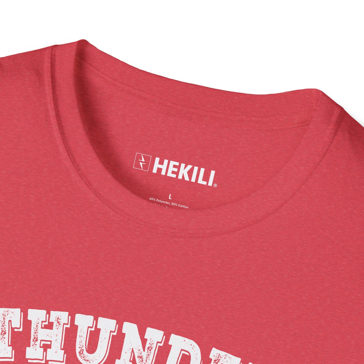 Thunder Thigh School T-Shirt | Funny Workout Tee | Leg Day Gym Shirt | Soft Ring-Spun Cotton Unisex Fit