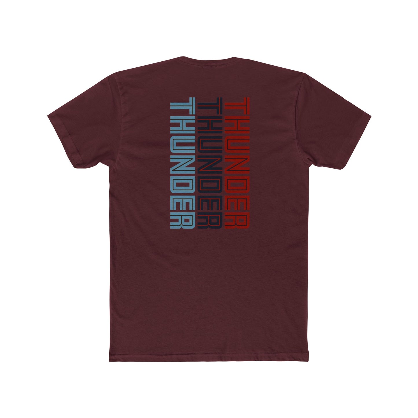 Hekili Thunder Tee | Unisex Graphic T-Shirt | Back Print Thunder Design | Soft Cotton Blend