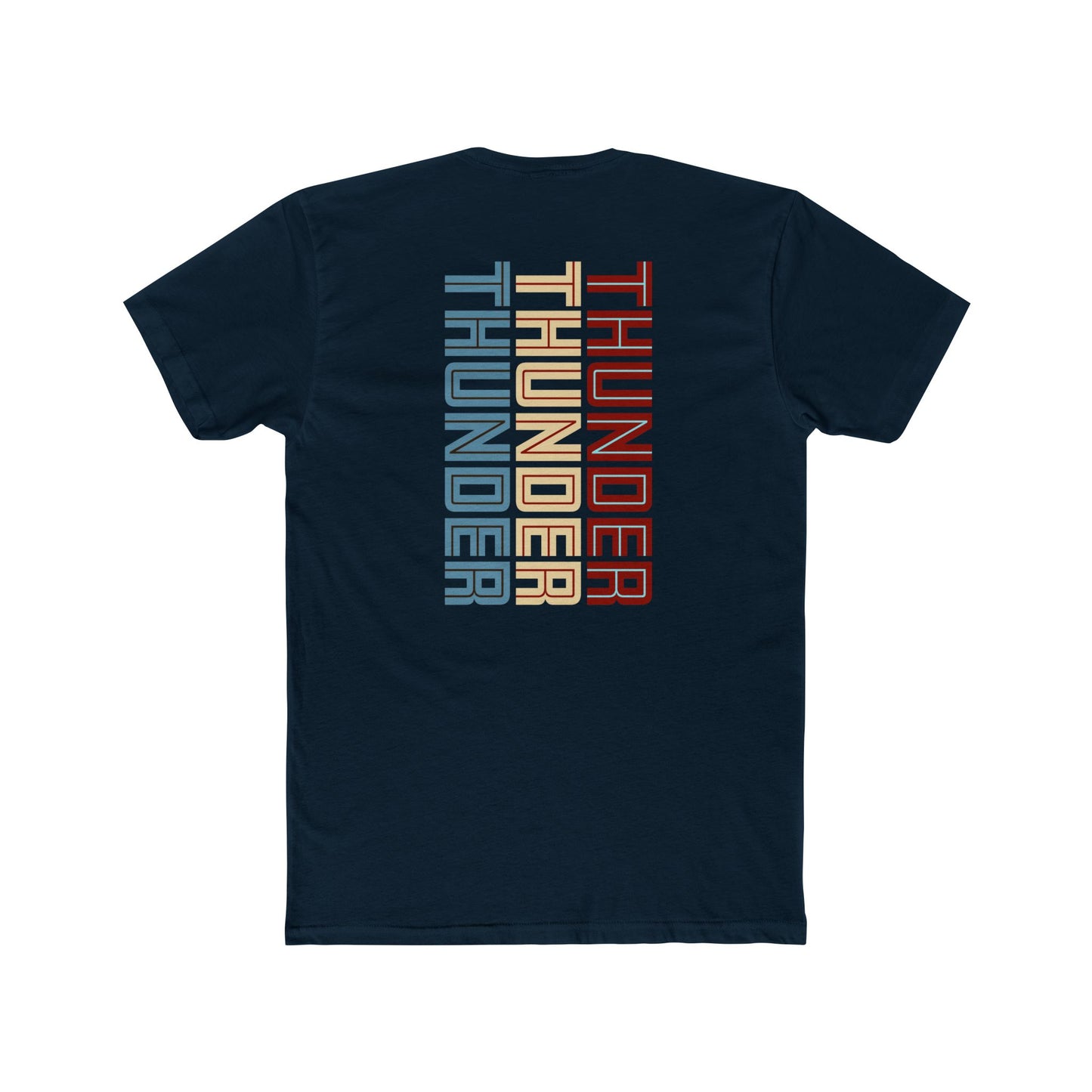Hekili Thunder Tee | Unisex Graphic T-Shirt | Back Print Thunder Design | Soft Cotton Blend