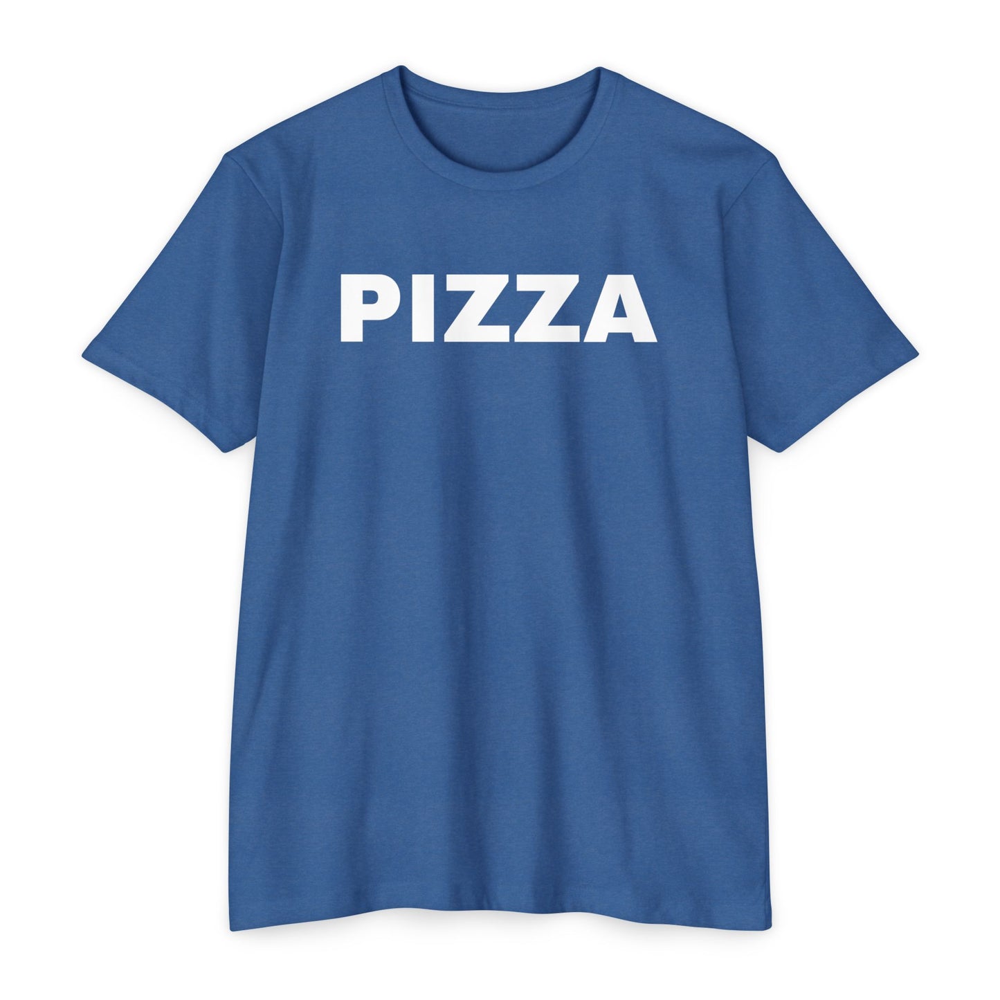 Pizza Lover's Unisex Tee, Foodie Graphic Shirt, Pizza T-Shirt, Cotton-Poly Blend
