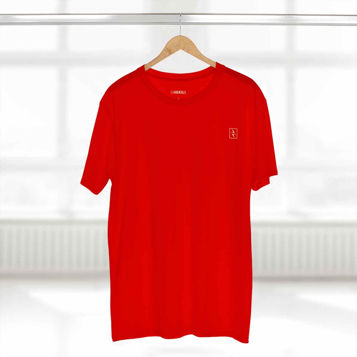 Hekili Thunder Energy T-Shirt | Lightning Flag Design | Men’s & Unisex Cotton Tee