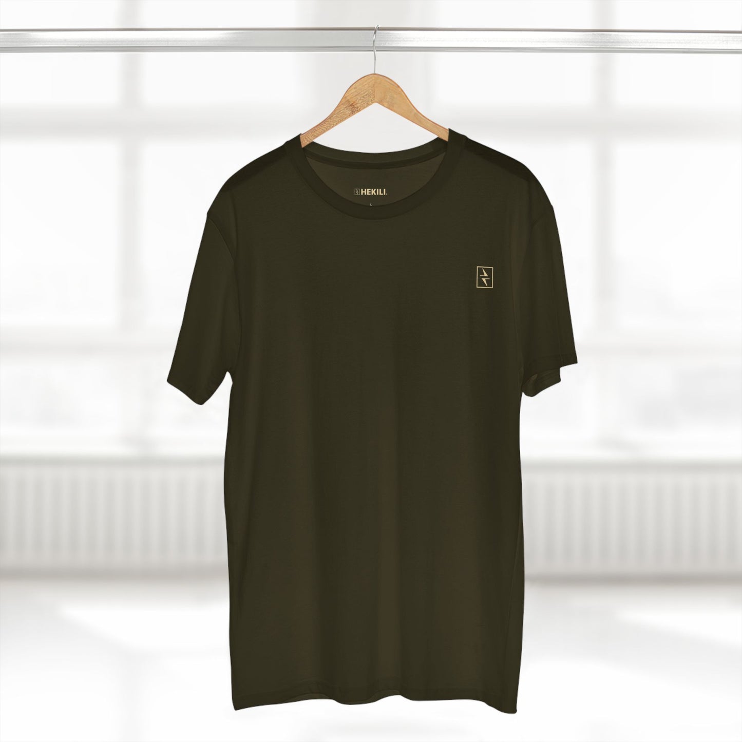 Hekili Thunder Energy T-Shirt | Lightning Flag Design | Men’s & Unisex Cotton Tee