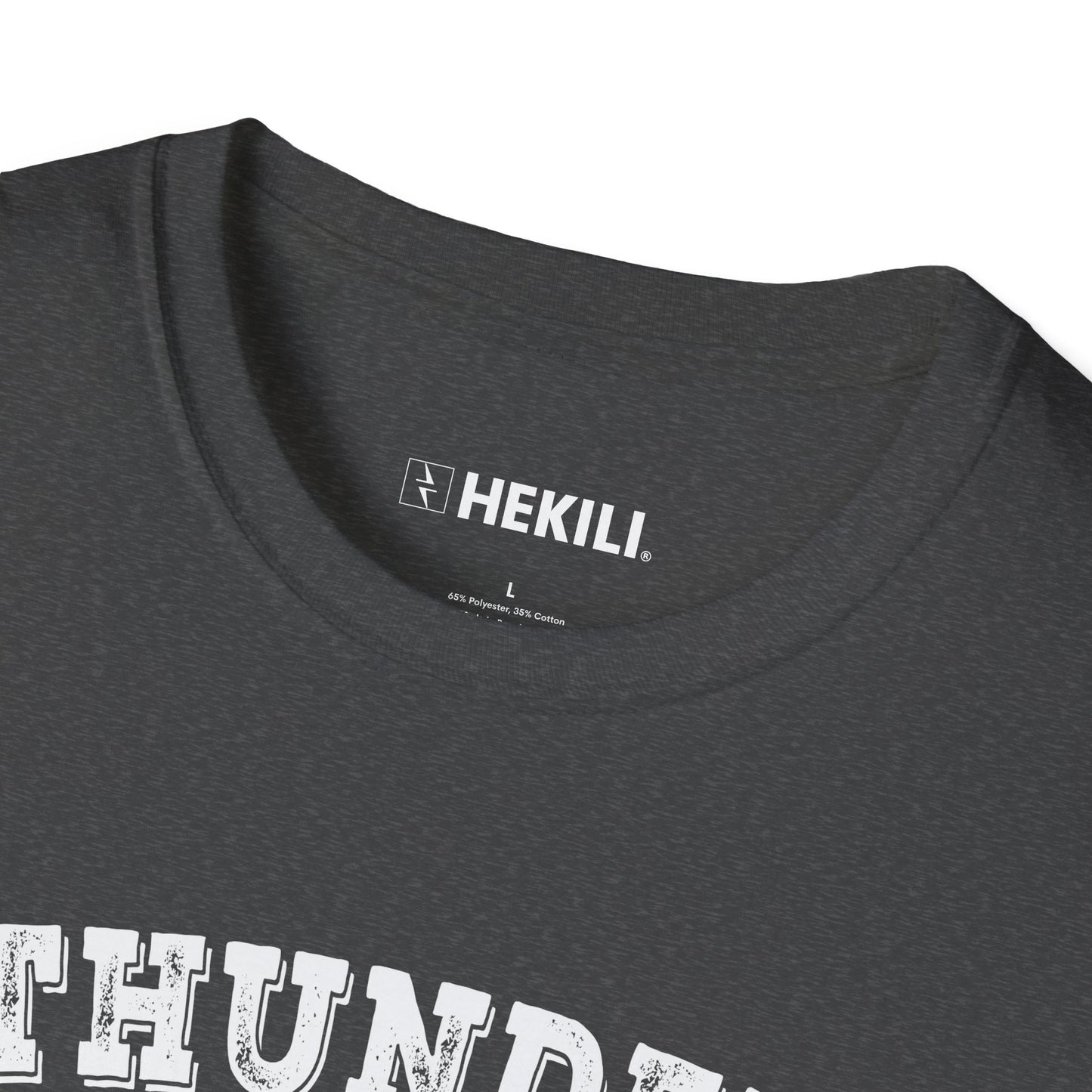 Thunder Thigh School T-Shirt | Funny Workout Tee | Leg Day Gym Shirt | Soft Ring-Spun Cotton Unisex Fit