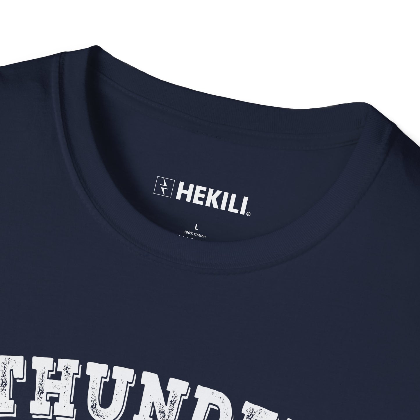 Thunder Thigh School T-Shirt | Funny Workout Tee | Leg Day Gym Shirt | Soft Ring-Spun Cotton Unisex Fit