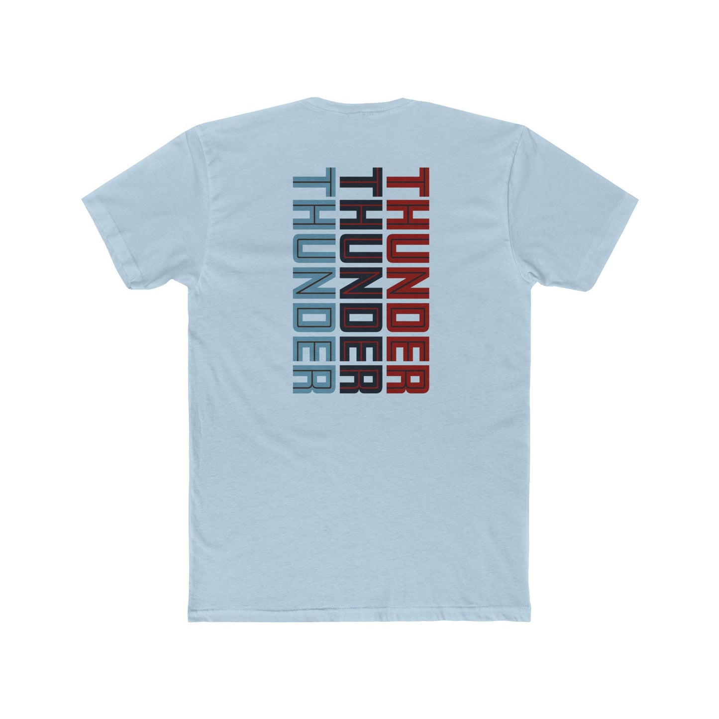 Hekili Thunder Tee | Unisex Graphic T-Shirt | Back Print Thunder Design | Soft Cotton Blend