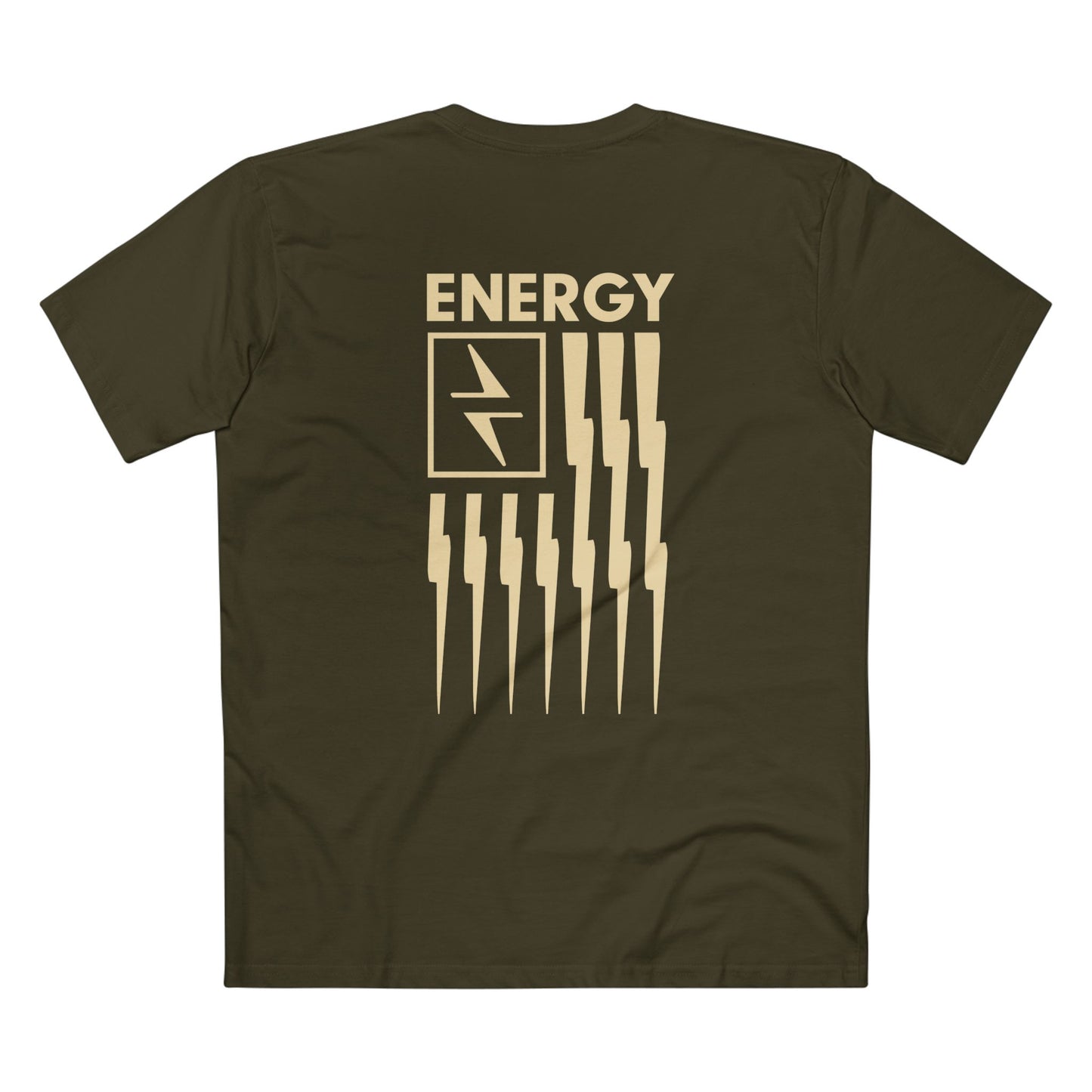 Hekili Thunder Energy T-Shirt | Lightning Flag Design | Men’s & Unisex Cotton Tee