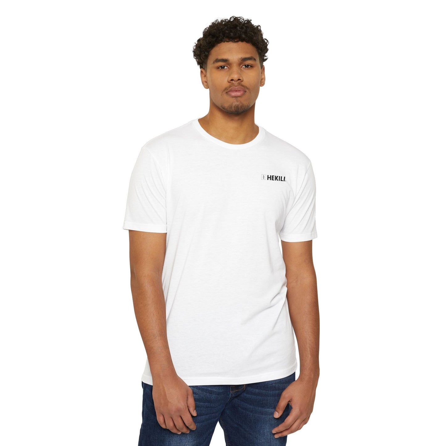 Hekili Hawaiian Beach T-Shirt | Cotton Poly Blend